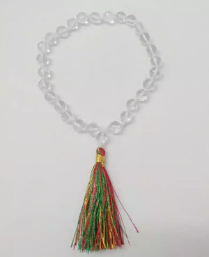 Crystal / Sphatik – Diamond Cut Jap Mala