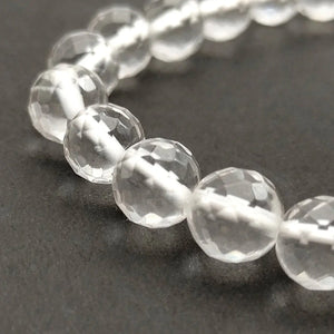 Sphatik Crystal Diamond Cut Bracelet