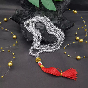 Crystal Sphatik Diamond Cut Mala
