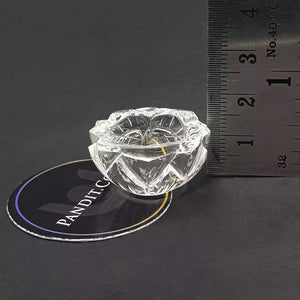 Crystal Sphatik Shri Lakshmi Charan Paduka Big