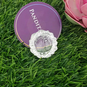 Crystal Sphatik Shri Lakshmi Charan Paduka