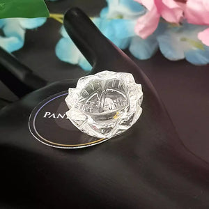 Crystal Sphatik Shri Lakshmi Charan Paduka