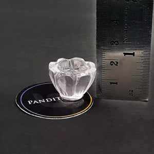 Crystal Sphatik Shri Lakshmi Charan Paduka Small