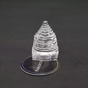 Crystal Sphatik Shri Yantra Big
