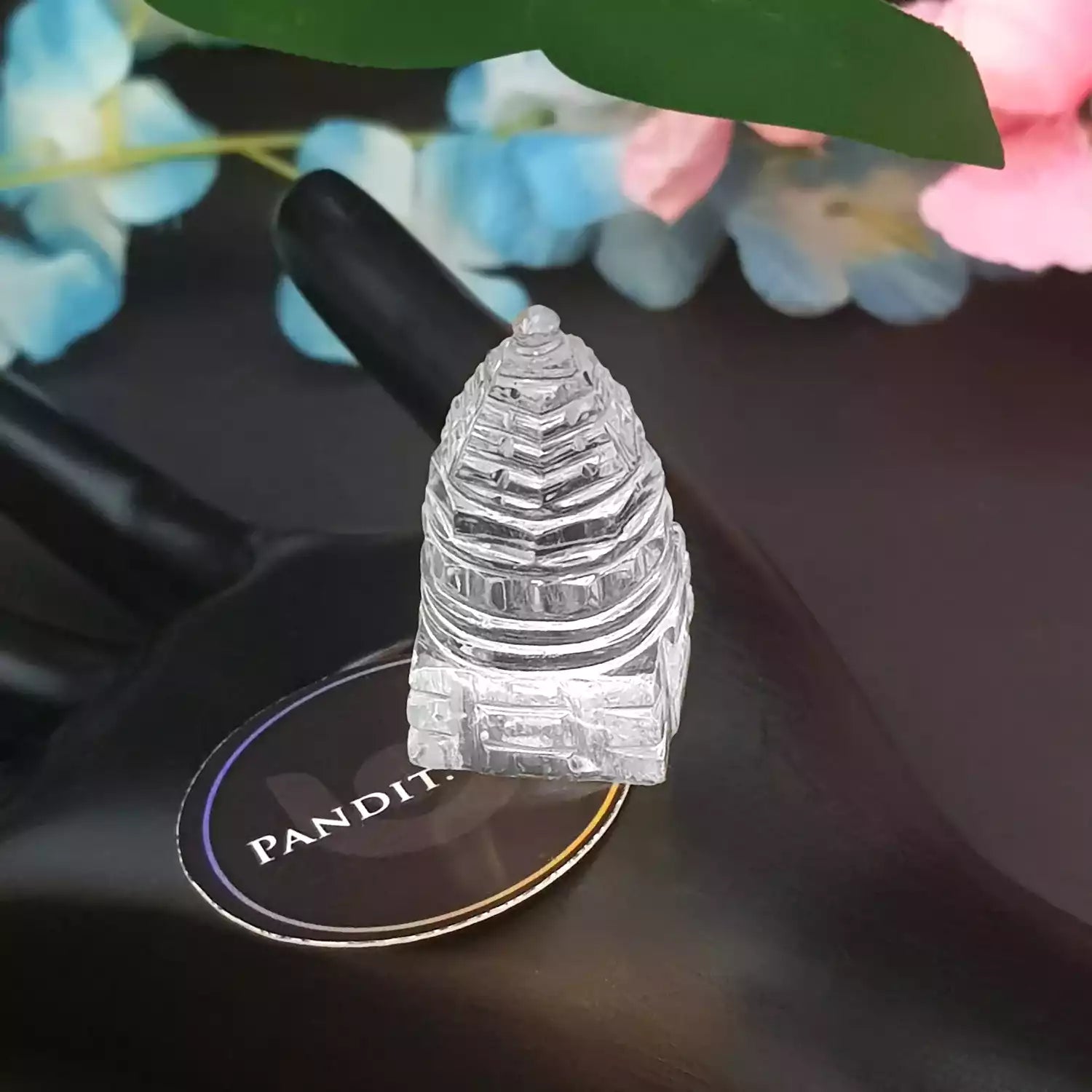 Crystal Sphatik Shri Yantra