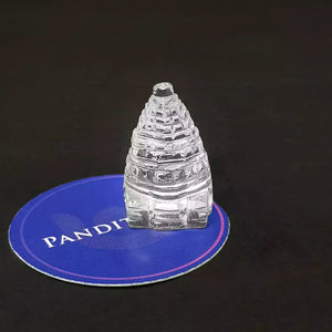 Crystal Sphatik Shri Yantra Small