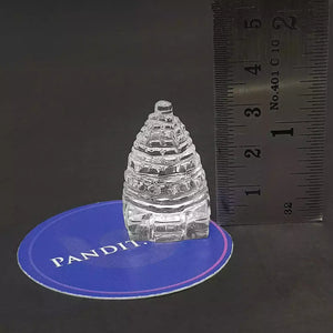 Crystal Sphatik Shri Yantra Small