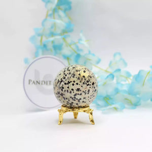 Dalmatian Jasper Crystal Ball