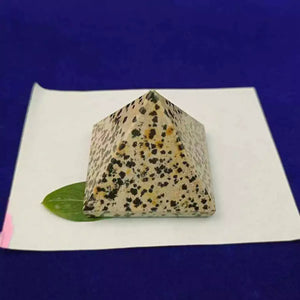 Dalmatian Jasper Crystal Pyramid