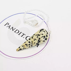 Dalmatian Jasper Dowsing Pendulum