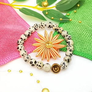 Dalmatian Jasper Bracelet