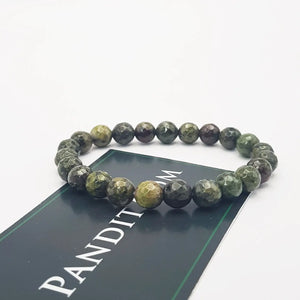 Dragon Blood Jasper Diamond Cut Bracelet