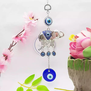 Elephant Evil Eye Hanging For Positive Energy