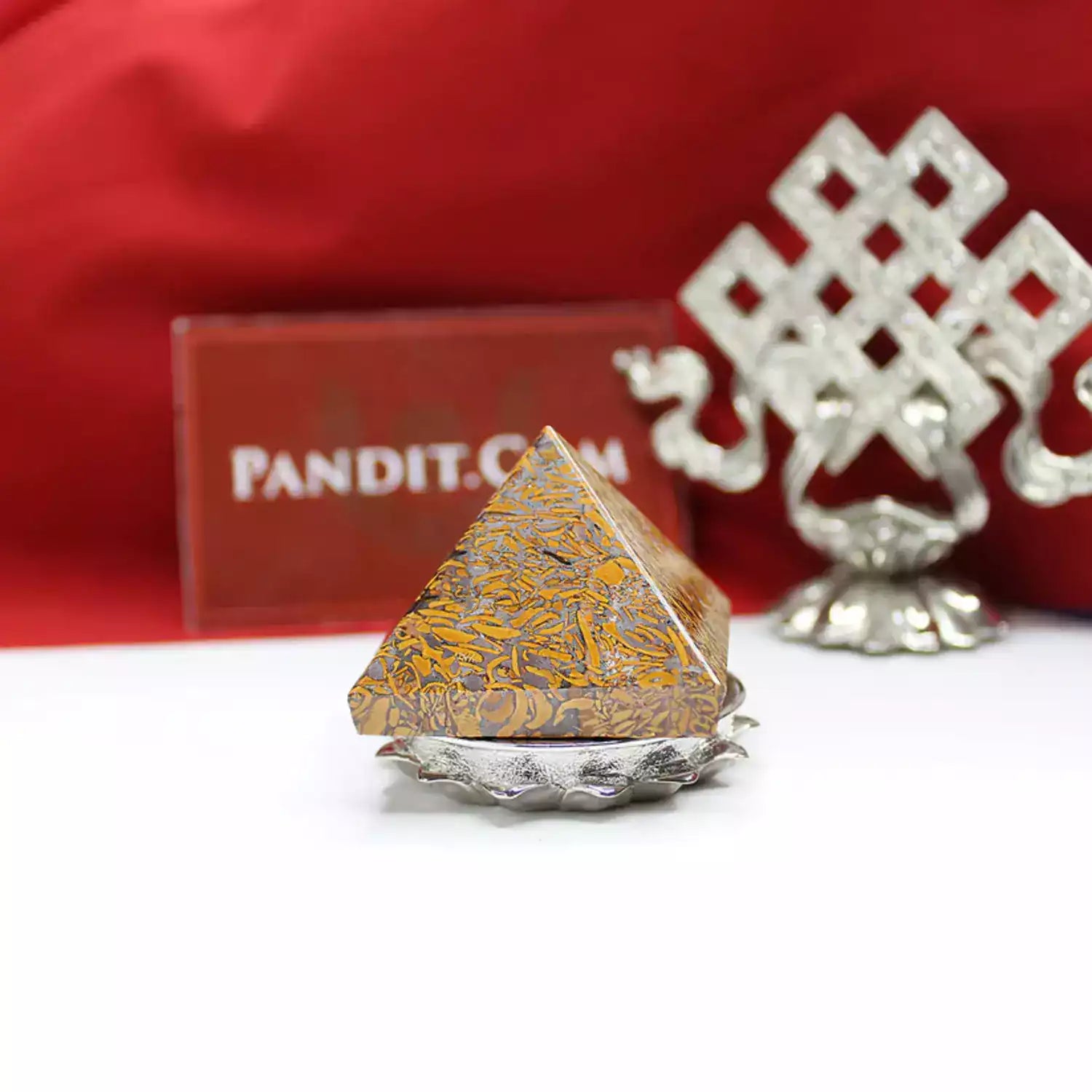 Elephant Jasper Crystal Pyramid