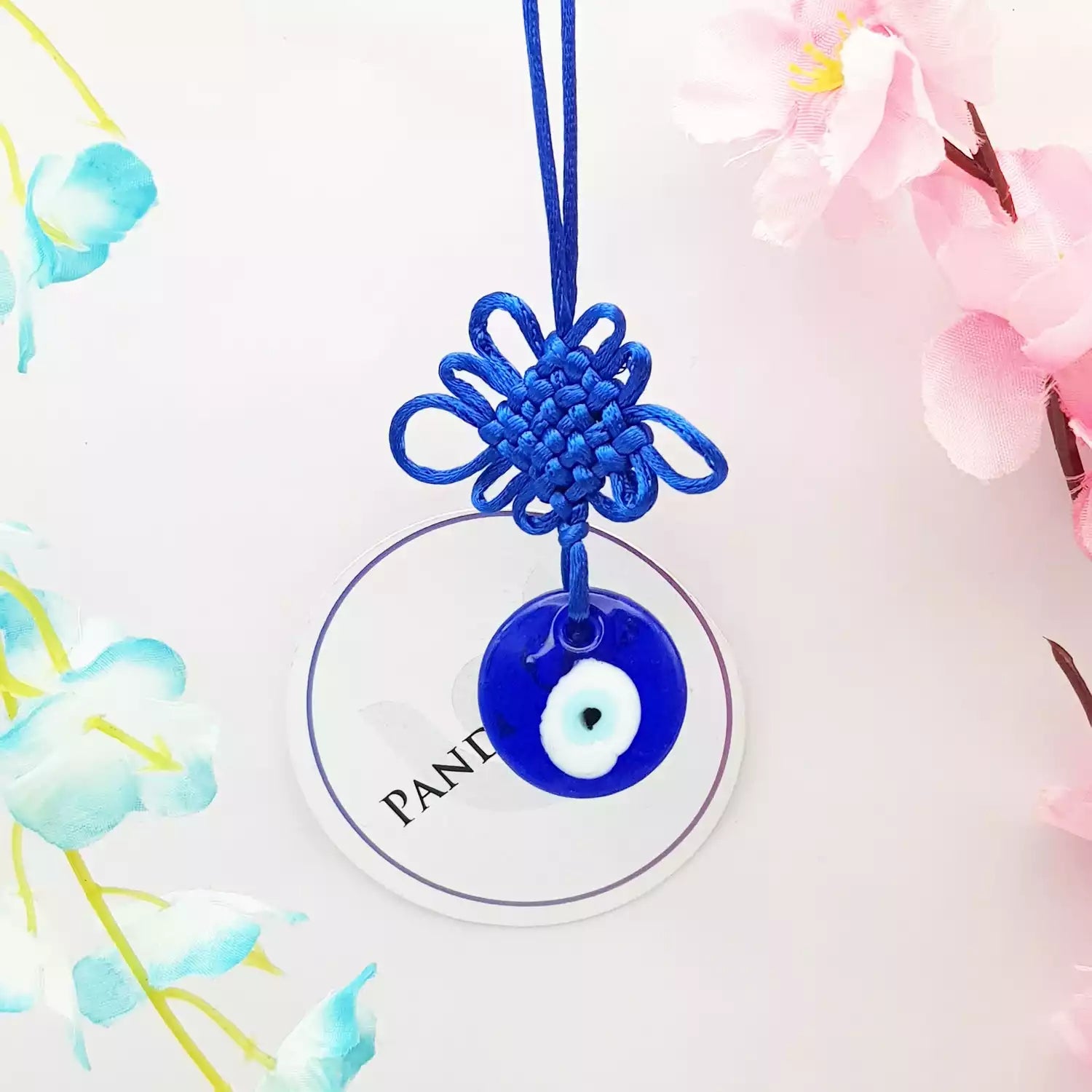 Evil Eye Hanging — close-up detail showing texture and craftsmanship