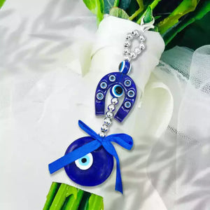Evil Eye Hanging With Horse Shoe