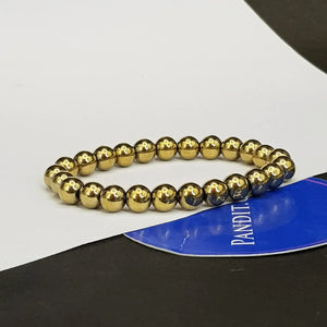 Golden Hematite Bracelet