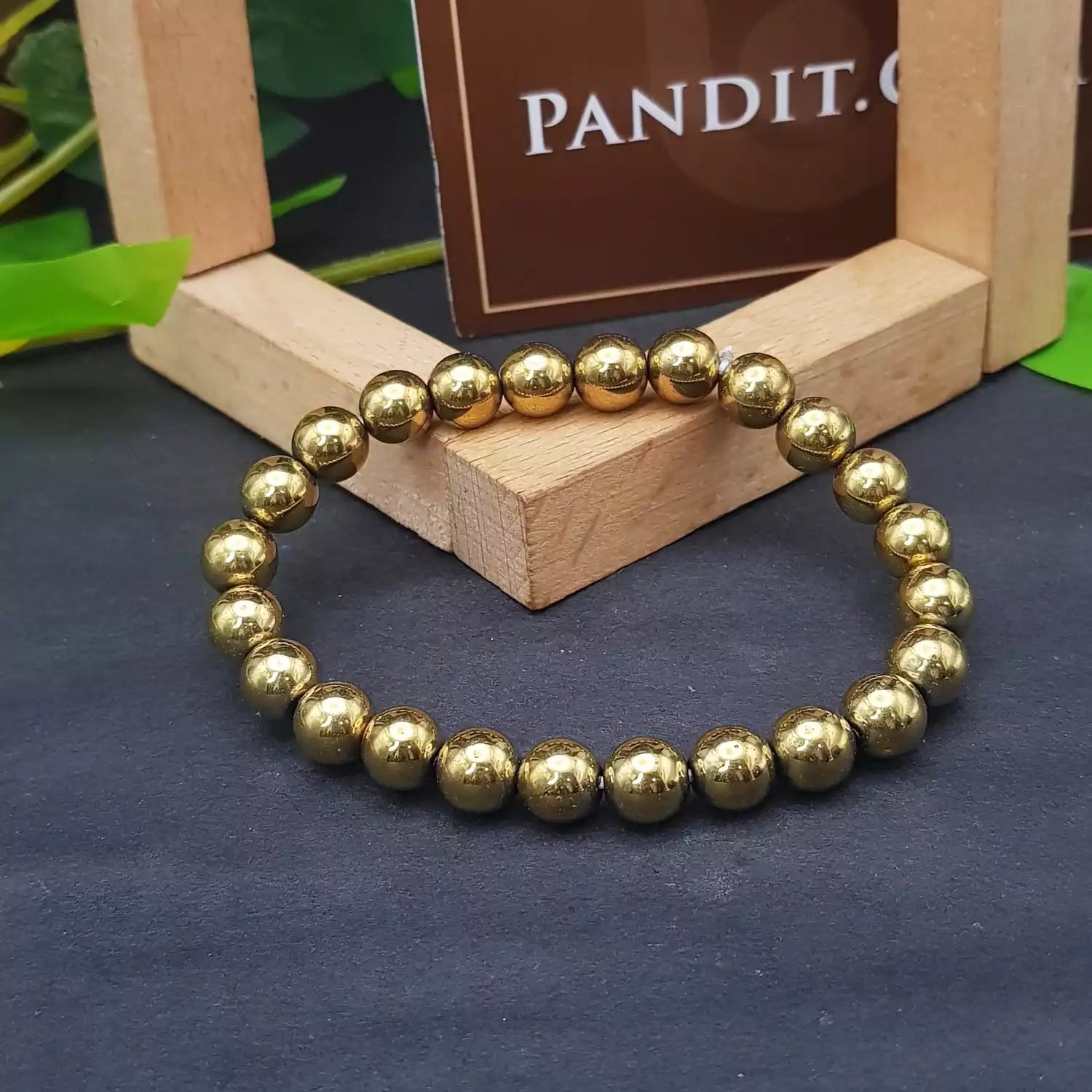Golden Hematite Bracelet