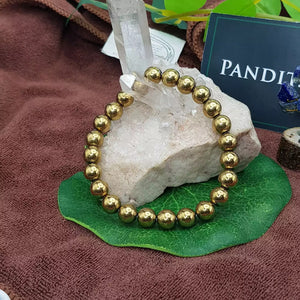 Golden Hematite Bracelet