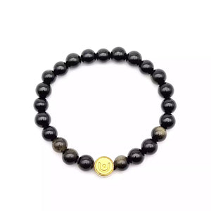 Golden Obsidian Bracelet