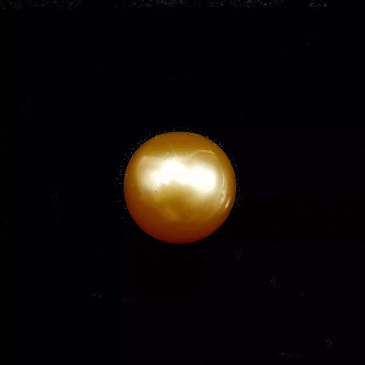 Golden Pearl Gemstone - 6.32 Carat - A+ Quality