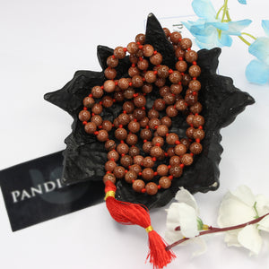 Golden Sunstone Mala
