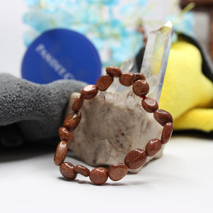 Golden Sunstone Tumble Bracelet