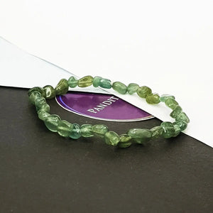 Green Apatite Tumble Bracelet