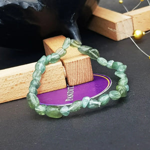 Green Apatite Tumble Bracelet