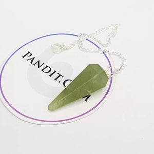 Green Aventurine Dowsing Pendulum