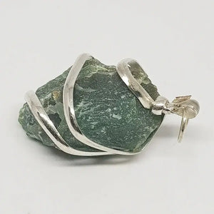 Green Aventurine Spiral Pendant