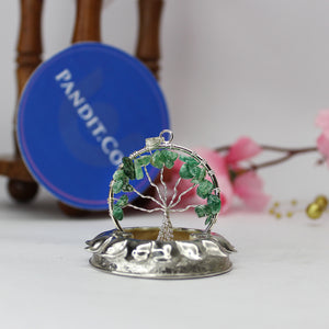 Green Aventurine Tree Of Life Pendant