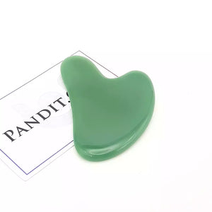 Green Glass Gua Sha