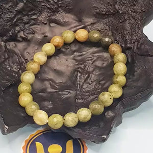 Green Jade Diamond Cut Bracelet