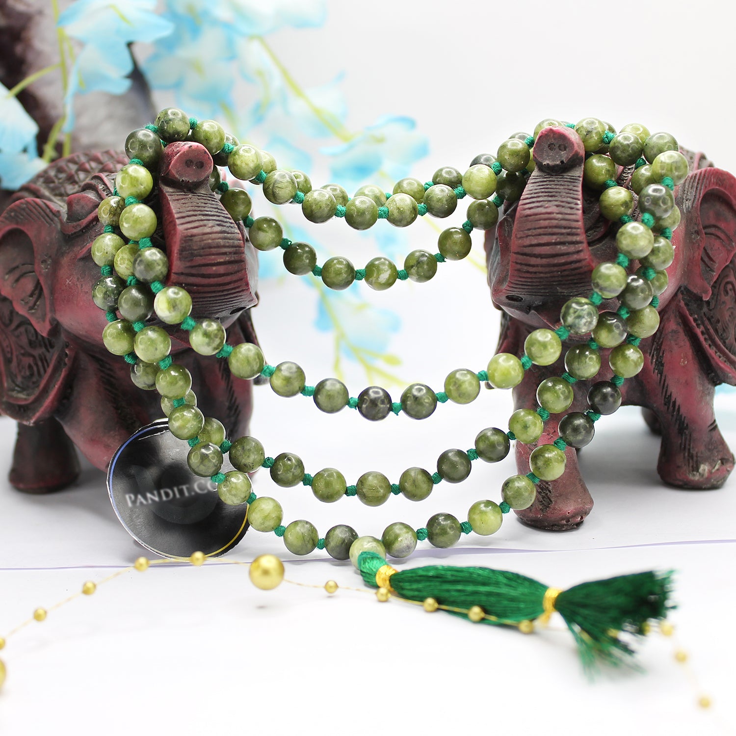 Green Jade Mala