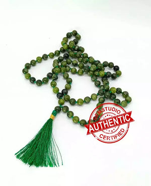 Green Jade Mala