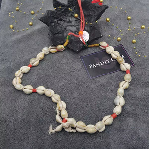 Grey Laxmi Kaudi Mala Two Layer