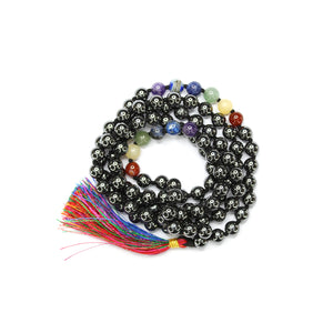 Hematite 7 Chakra Mala