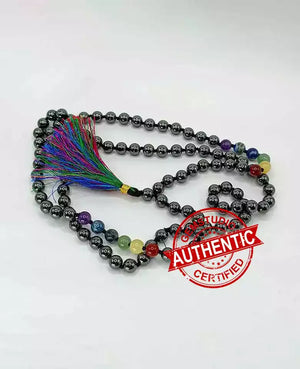 Hematite 7 Chakra Mala