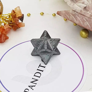 Hematite Merkaba Star