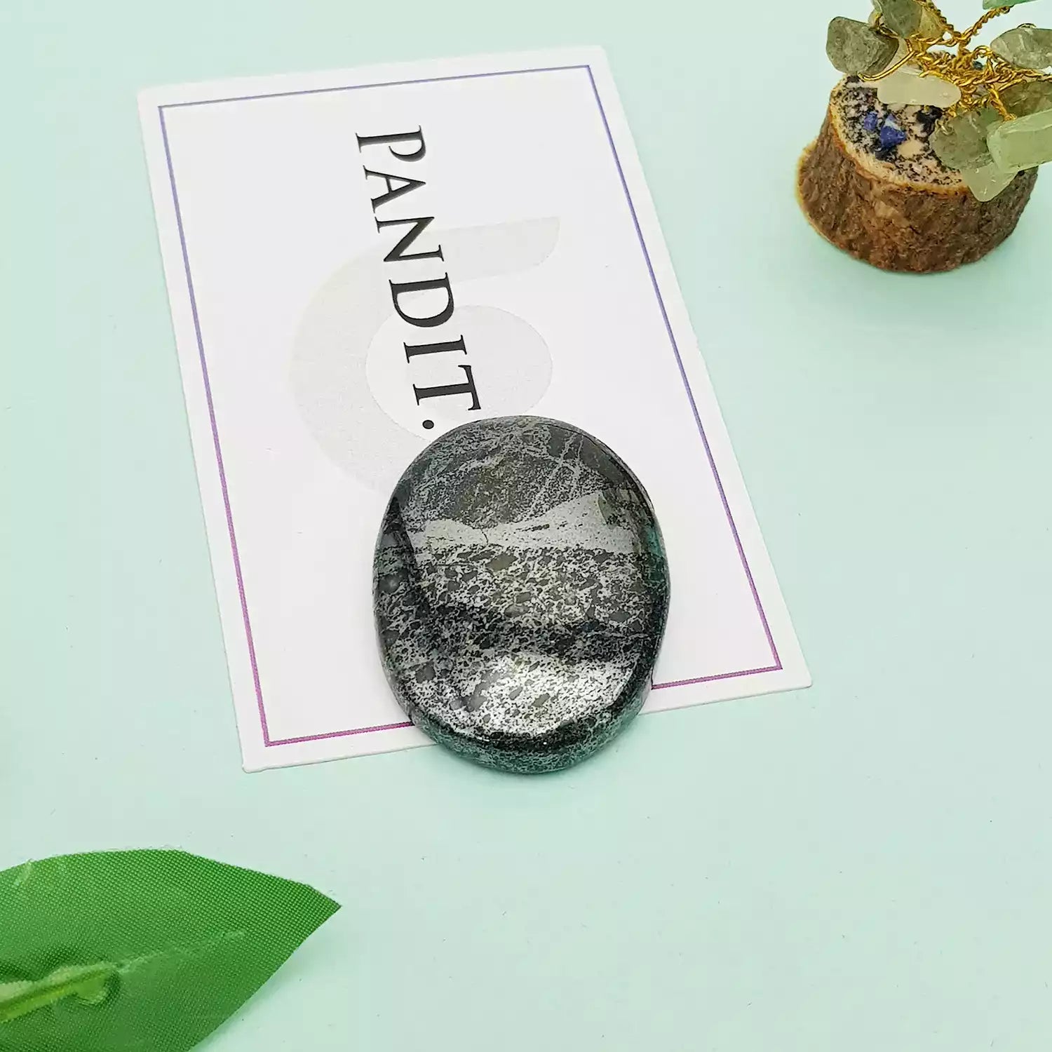 Hematite Worry Stone