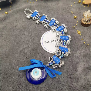 Horse Evil Eye Hanging For Good Luck Big