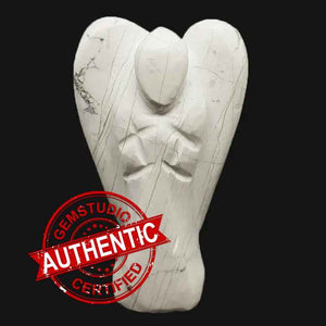 Howlite Angel