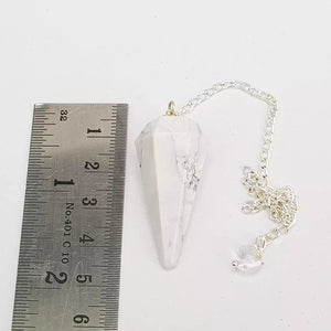 Howlite Dowsing Pendulum