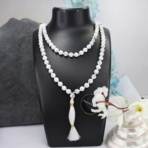 Howlite Mala