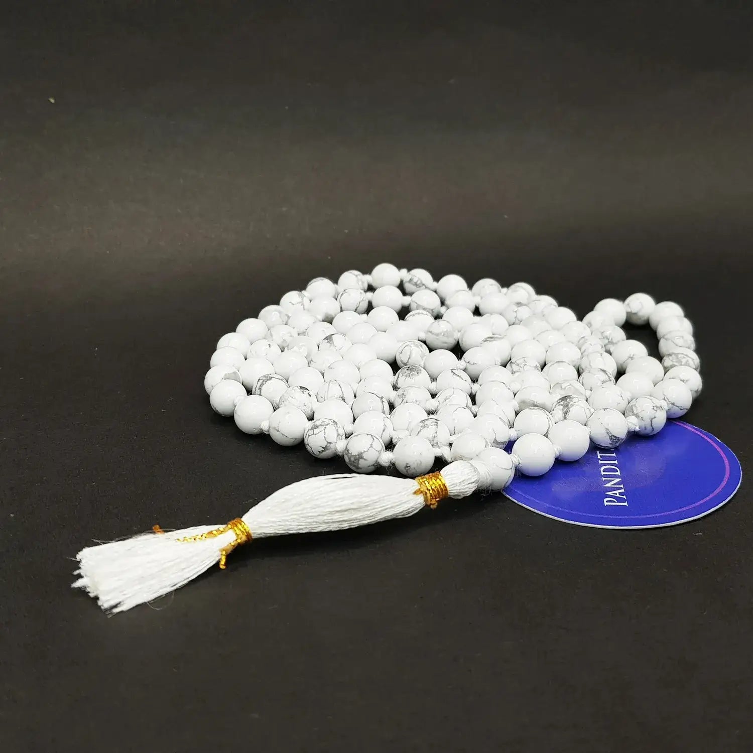 Howlite Mala