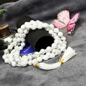 Howlite Mala