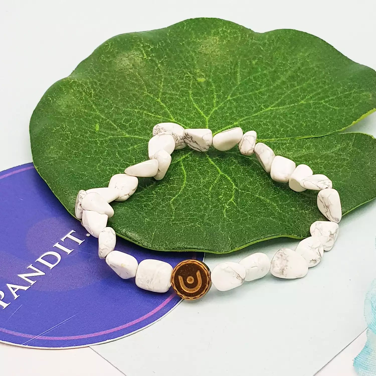 Howlite Tumble Bracelet
