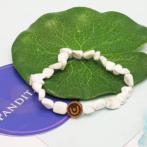 Howlite Tumble Bracelet