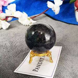 Indigo Gabbro Crystal Ball